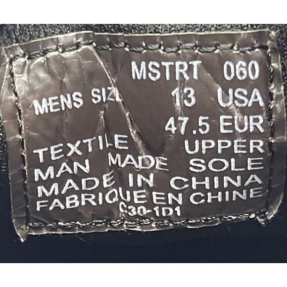 Lugz Strider Chukka Ankle Boots Dark Gray Denim Men's Shoes Size 13 Sneakers - Picture 8 of 8